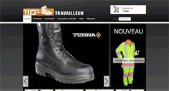 Desktop Screenshot of boutiquedutravailleur.ca